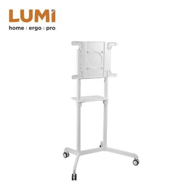 Rotating Mobile TV Cart Display TV Floor Stand