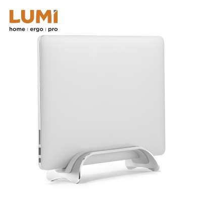 Adjustable Aluminum Laptop Stand Vertical Desktop Stand for Macbook Pro Air